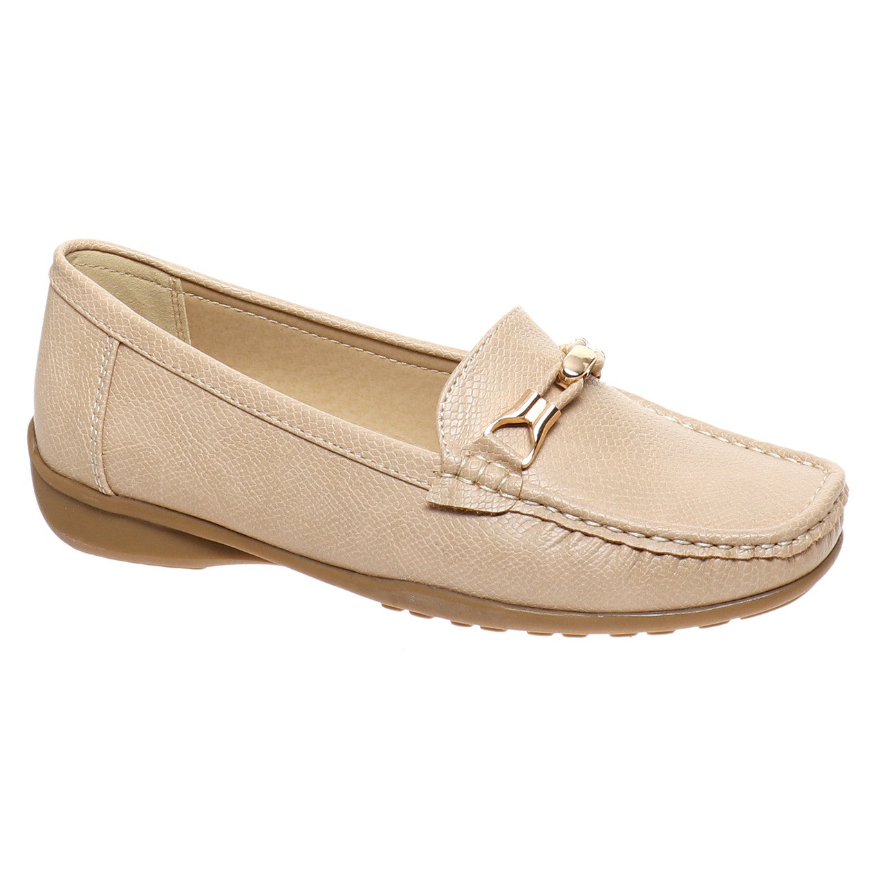 Pierre Dumas Hazel-W-5 Shoes Nude Croco
