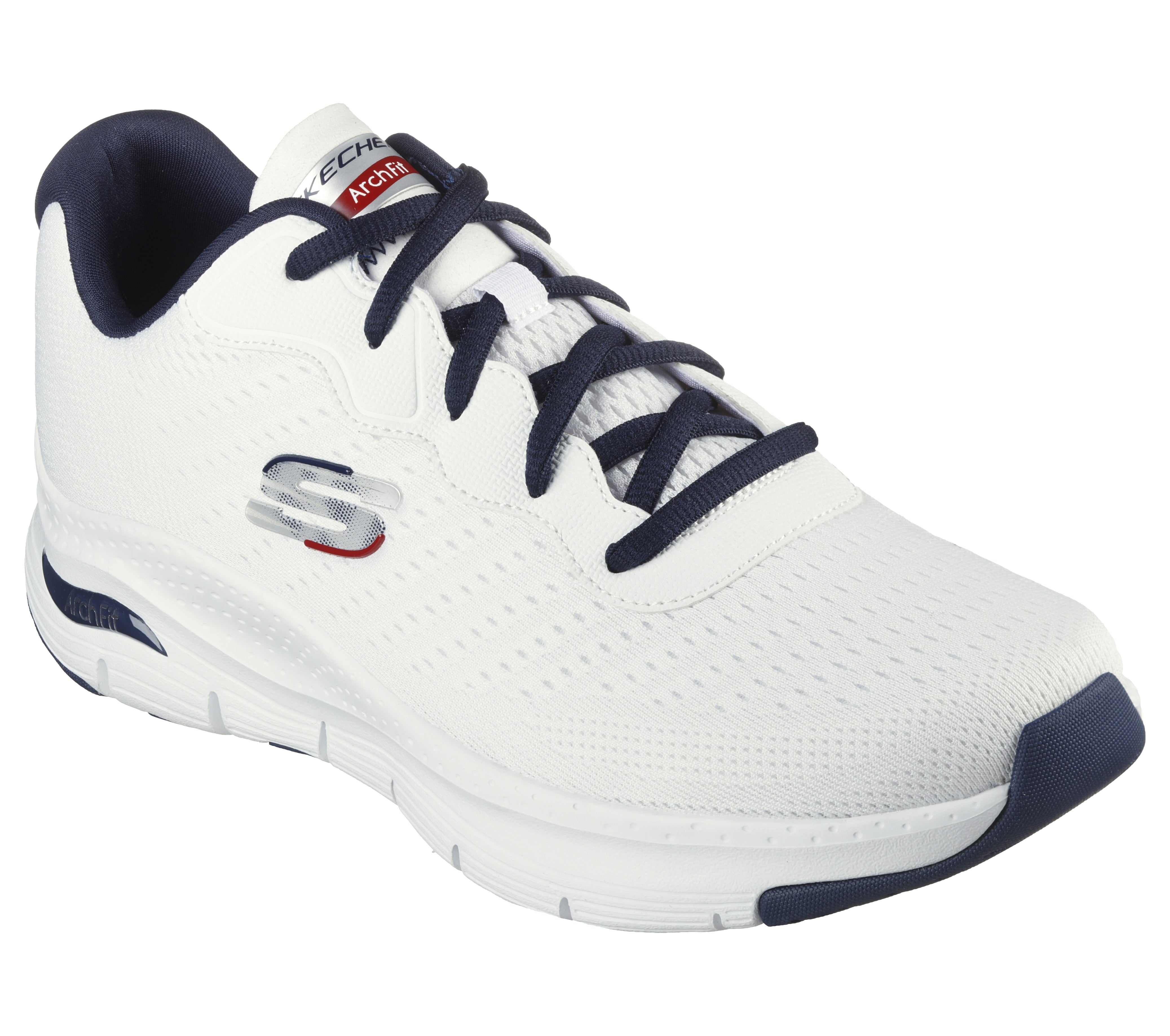 Skechers Men's Arch Fit -White/Navy 232303 WNVR