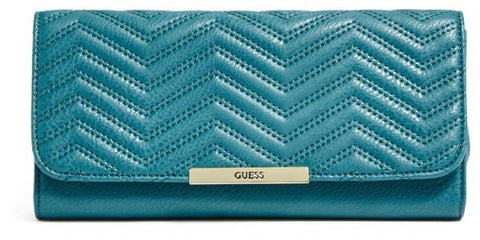 Guess 28707283 Women Cleopatra Clutch Turquoise-MT