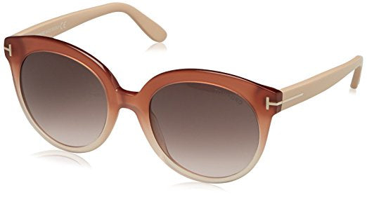 Tom Ford Monica TF429 74F-Women Sunglass Gradient Rose Pink/Brown-GL