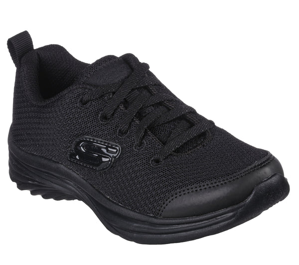 Skechers Girls Dreamy Dancer Simply Bold Black 302454L BBK GIZMOS skechers-girls-dreamy-dancer-simply-bold-black-302454l-bbk-gizmos