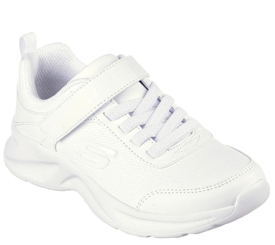 Skechers Kid's Dynamatic Sneakers - Textbook - 302629L WHT