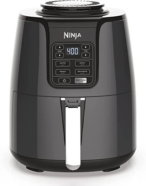 Ninja 4QT Air Fryer with Removable Multi-Layer Rack Dark Grey