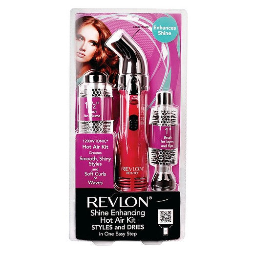 Revlon Shine Enhancing Hot Air Kit Styles Dries – GIZMOS AND GADGETS