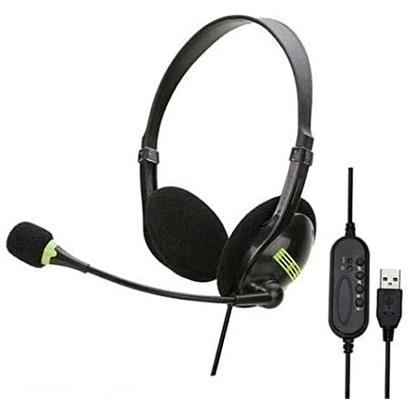 CNAweb USB Headphones with Microphone