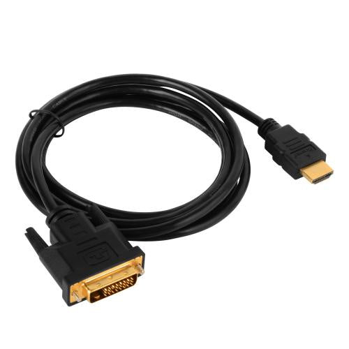 High Speed DVI To HDMI 3 Feet Cable Male To Male Black