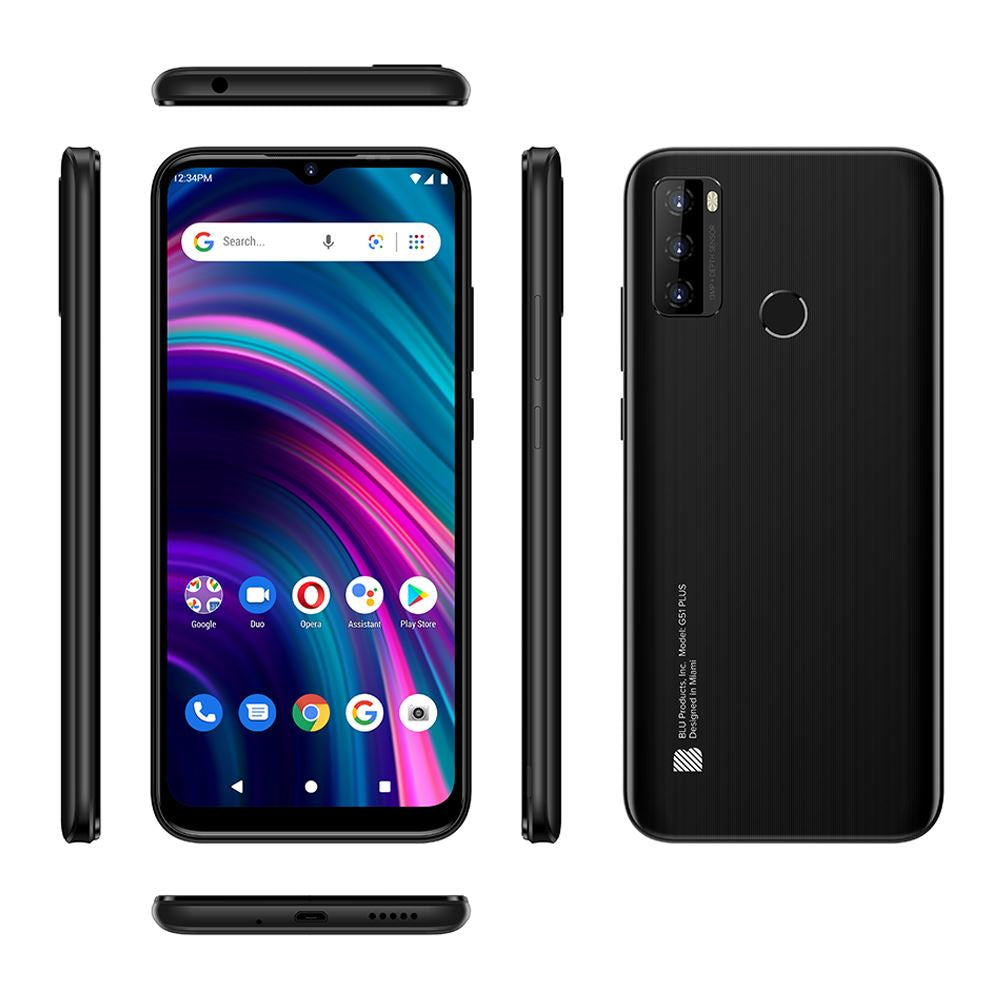 BLU G51 Plus 4G LTE 4GB RAM 64GB Black