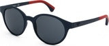 Emporio Armani 4045 5122/87-Unisex Sunglass Matt Black/Red Gradient-GL