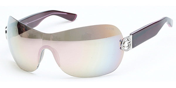 Guess Women GU7407 81C Shiny Violet Sunglass