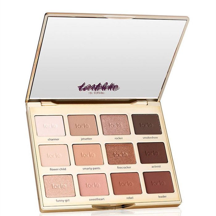 Tarte Tartelette in Bloom Amazonian Clay Palette 12 color Eye Shadow -BB