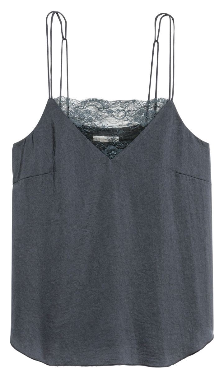 H&M Ladies Creped Camisole Top- SHF/SHW/SHG