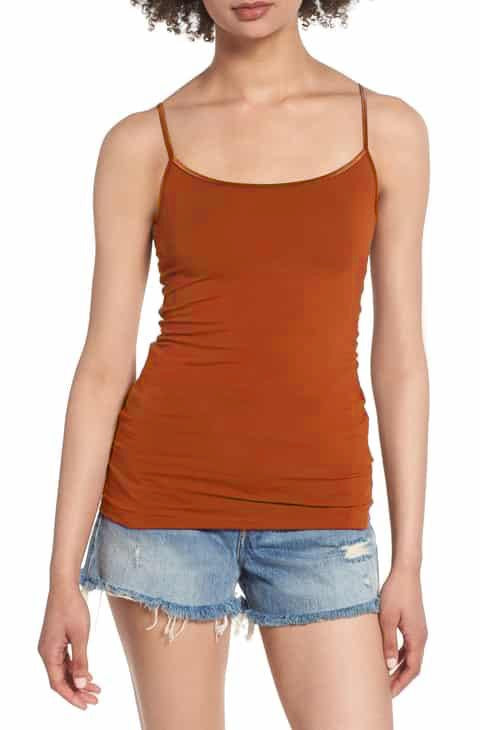 Bozzolo Women Papaya Camisole-SHG/SHW/MT