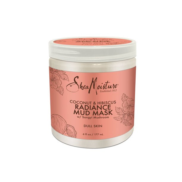 Shea Moisture Coconut & Hibiscus Radiance Mud Mask 6oz