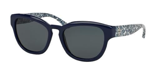 Tory Burch 9040 141387- Women Cat Eye Sunglass Blue/Grey-GL