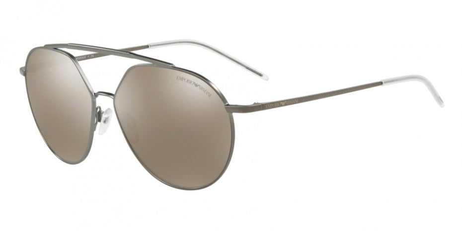 Emporio Armani EA2070 30035A Unisex Gunmetal Sunglass-GL