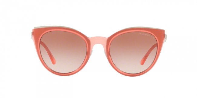 Emporio Armani EA2063 3216/13 Women Silver/Blush Sunglass-GL