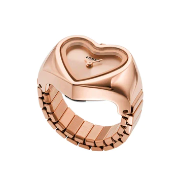 Fossil Watch Ring Rose Gold - ES5270