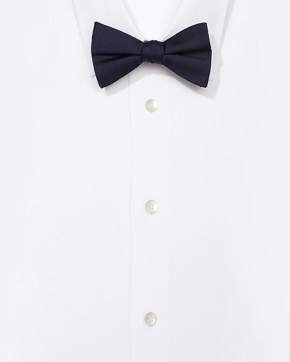 Express 2515 Navy Pre-Tied Silk Bow Tie-GL