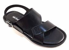 Aldo Rossini Majestic-7 Men Strap Black Sandals- SHW&SHG