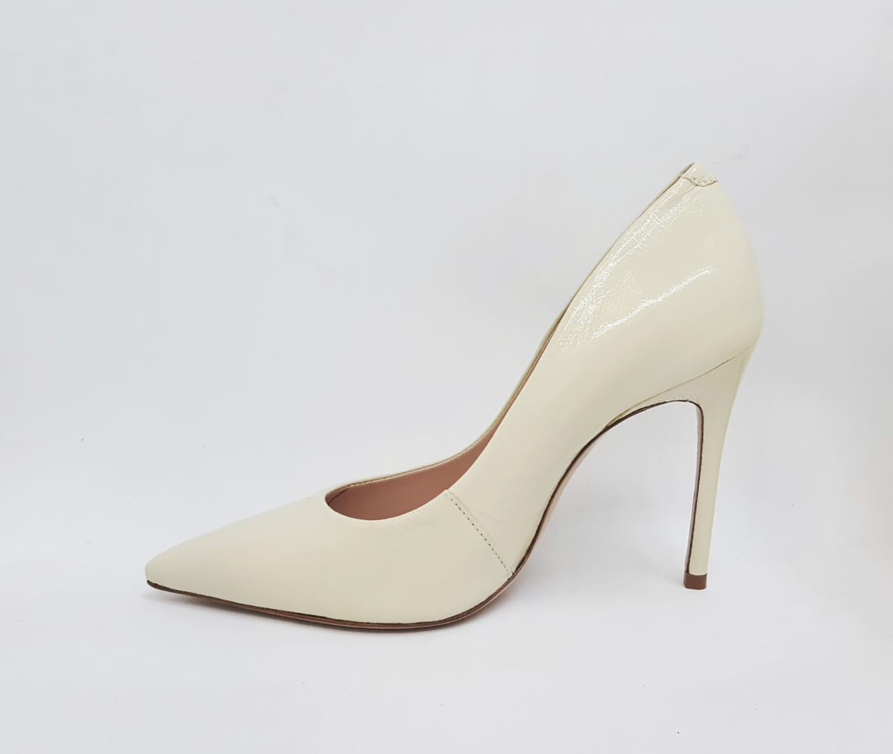 Schutz Caiolea Women Pointy Toe Stiletto Heel Egg Shell-GL