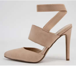 My Delicious Jarvis-S-Nude Summer Nubuck With Nude Elastic Woman Shoe