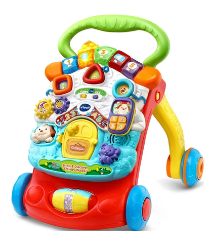 VTech® Stroll & Discover Activity Walker™ 2 -in-1 Unisex Toddler Toy, 9-36 Months