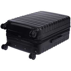 Amazon Basics 26 Inch Hardside Spinner Suit Case Black