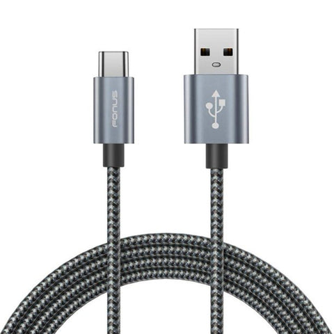 Ghostek NRG Line 1st Gen 6 Feet Type C To Type C USB Cable Gray