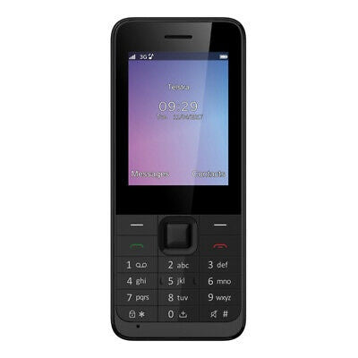 ZTE Lite F327S (3G 850, Keypad, Tel) Phone - Black