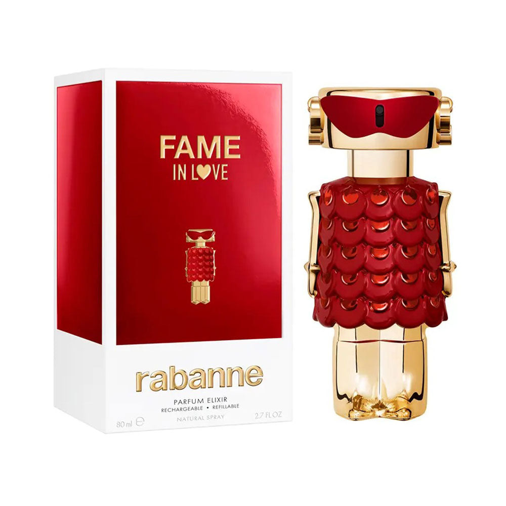 Paco Rabanne Fame In Love 80ml EDP Refillable Women’s Floral Fruity Vanilla Perfume