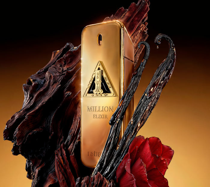Paco Rabanne 1 Million Elixir Eau de Parfum 100ml for Men – Warm Vanilla Woody Luxury Cologne Long Lasting