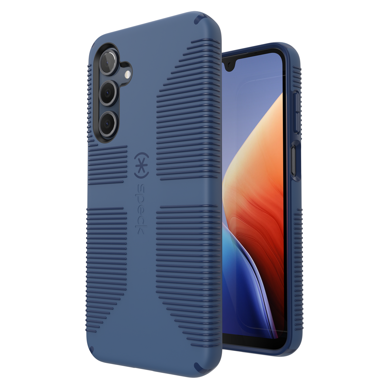 : Quikcell Speck Impact Hero Grip Case + Glass Bundle for Samsung Galaxy A17 5G – True Blue/Fresh Indigo