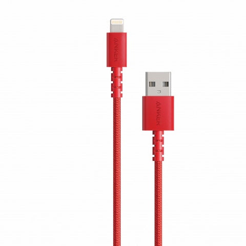 Anker PowerLine Select + USB-A Red Fast Charging Cable (6ft)- A8013H92-1