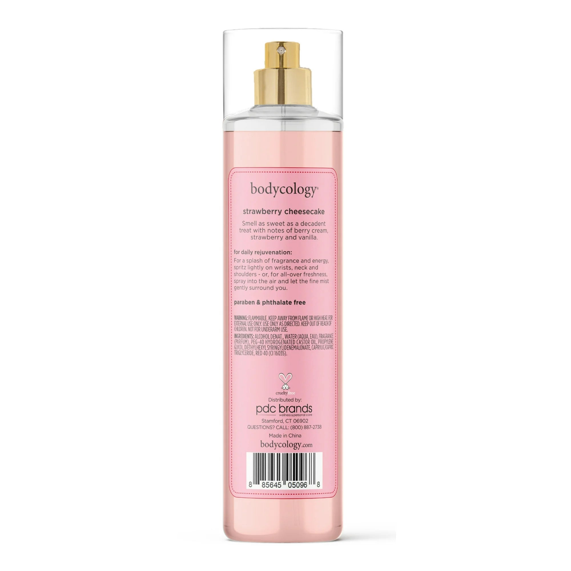 Bodycology Strawberry Cheesecake Body Mist 8oz