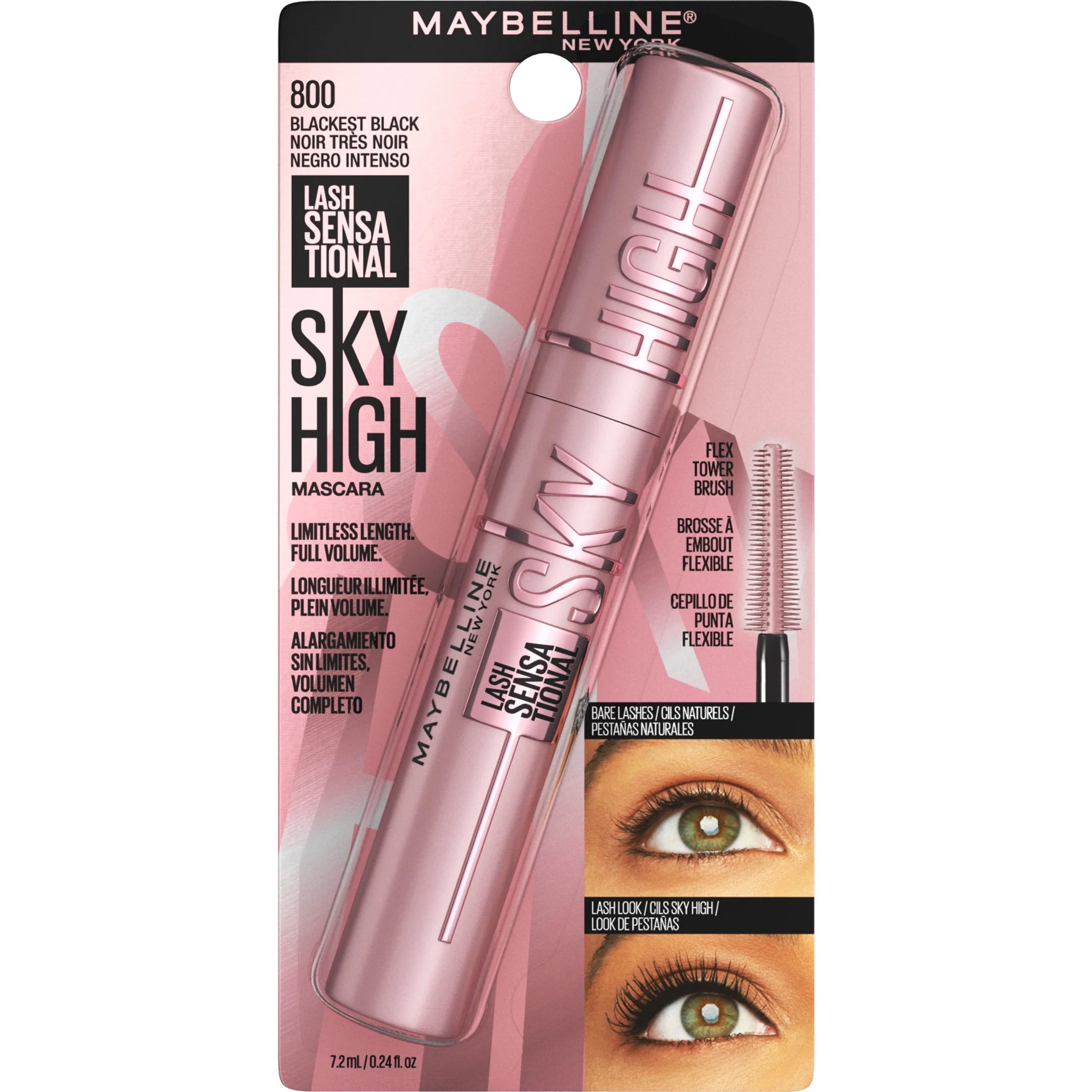 Maybelline Sky High Washable Mascara Makeup