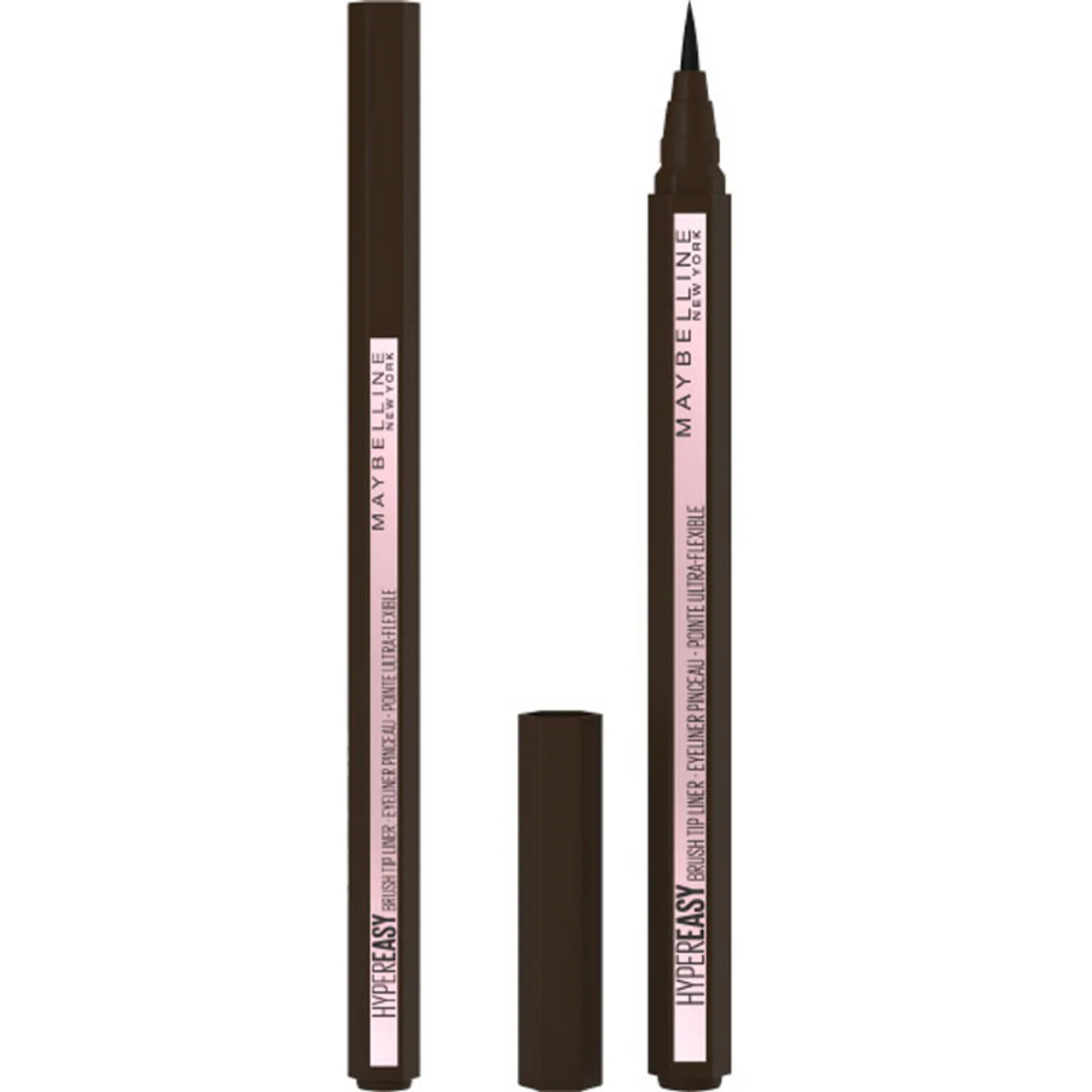 Maybelline New York Hyper Easy Liquid Pen No-Skip Waterproof Eyeliner – 810 Brown (Pitch Brown)