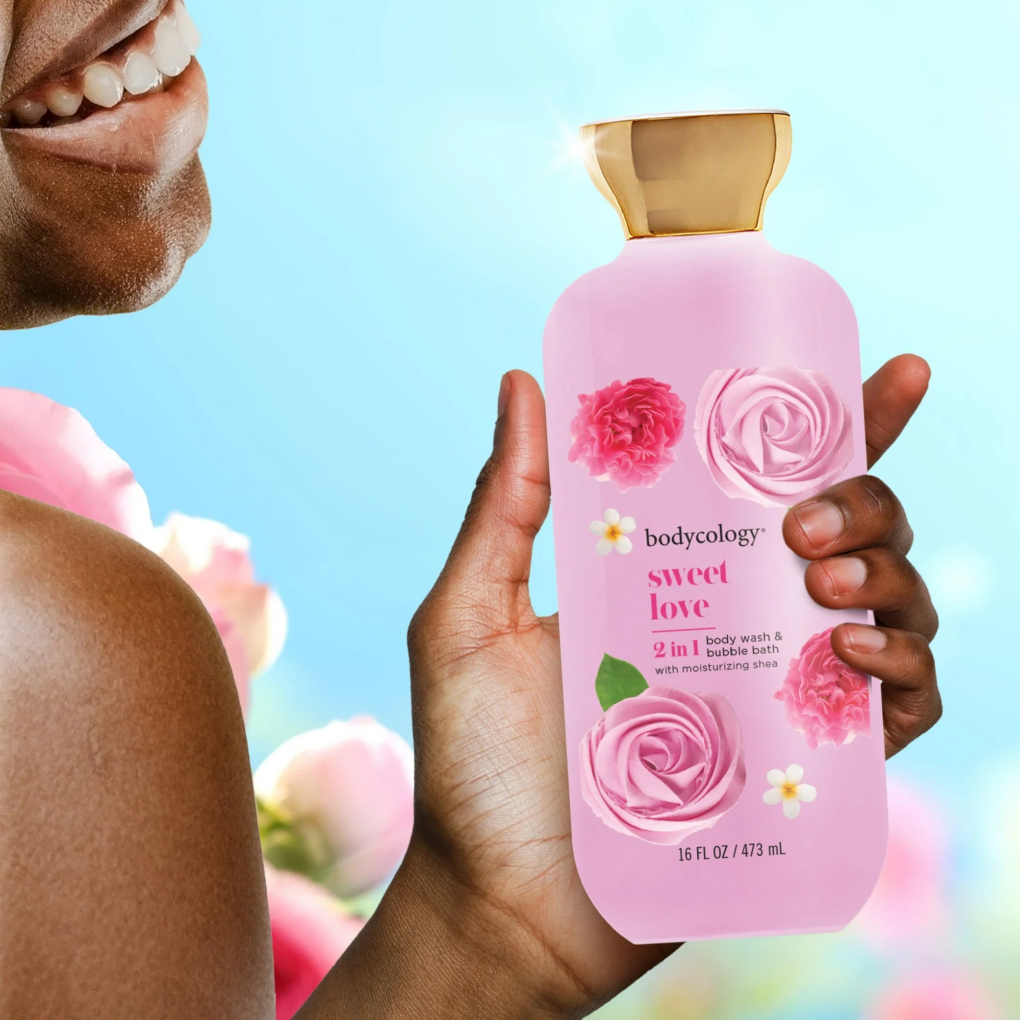 Bodycology Sweet Love  2in1 Body Wash 16oz