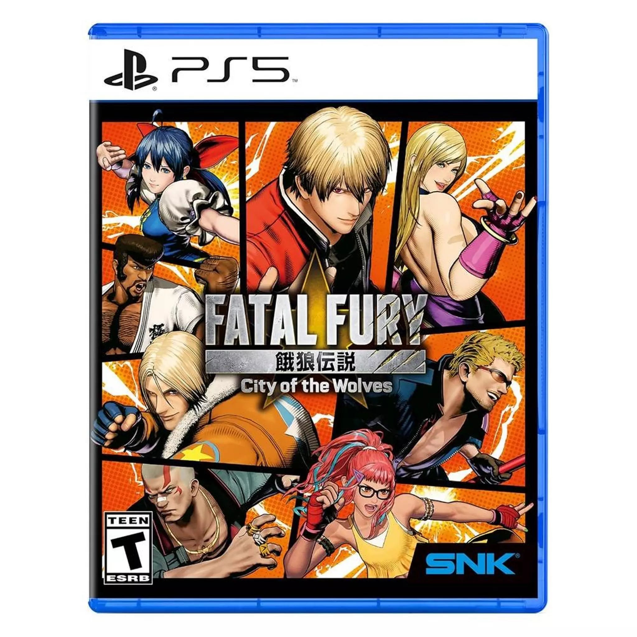 Sony PlayStation Fatal Fury City of the Wolves Fighting Game