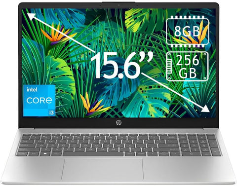 HP 15.6" Touch-Screen Intel  Core i3 8GB 256GB (15-fd0123dx) - Natural Silver