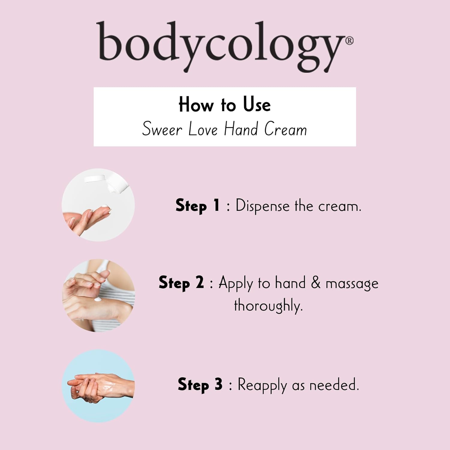 Bodycology Sweet Love Hand Cream 2oz