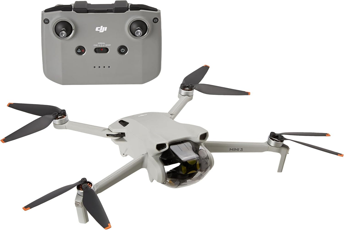DJI Mini 3 - Lightweight and Foldable Mini Camera Drone with 4K HDR Video