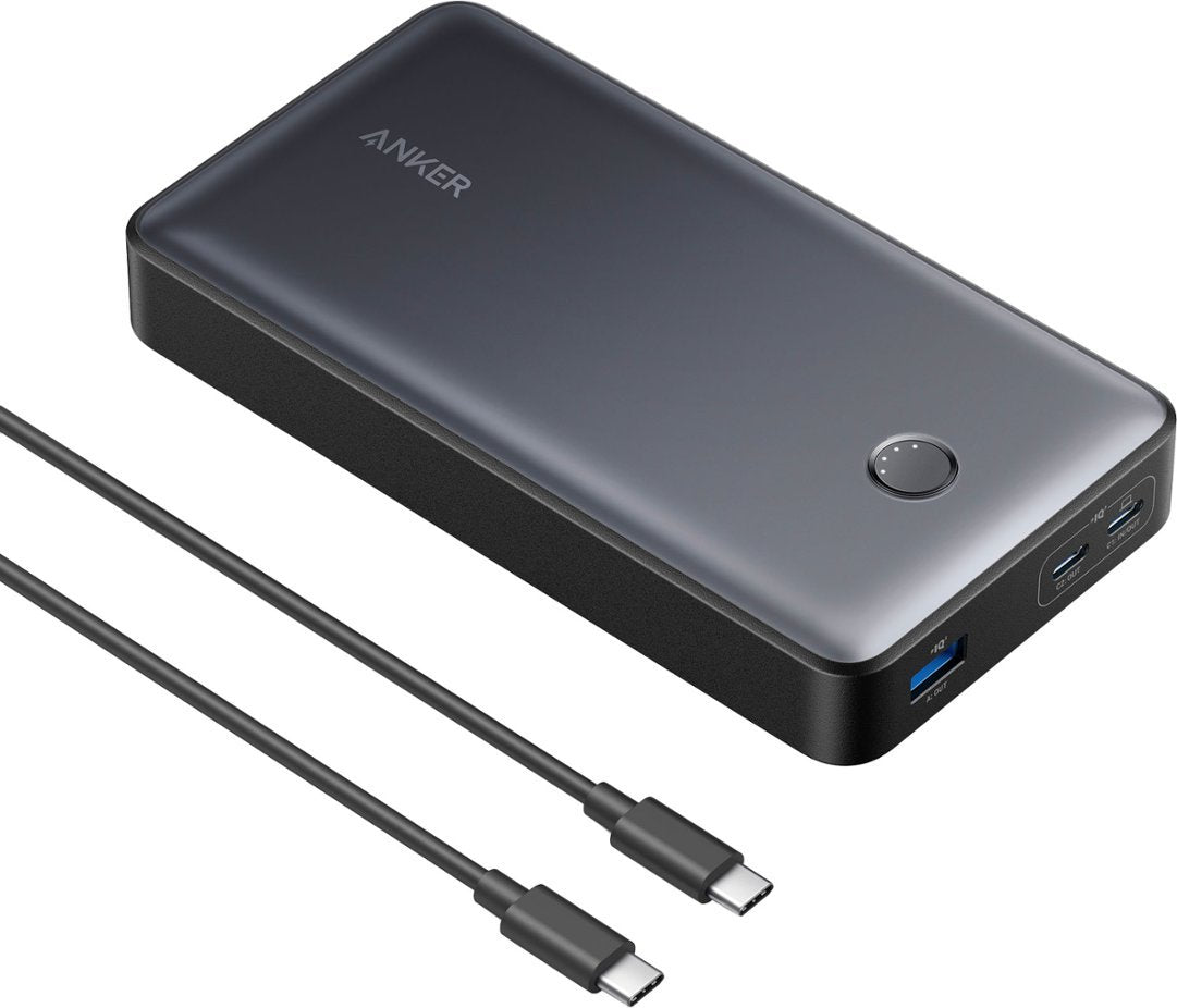 Anker 537 Black 24000mAh , 3-Port, 65W Power Bank (A1379H11-1)