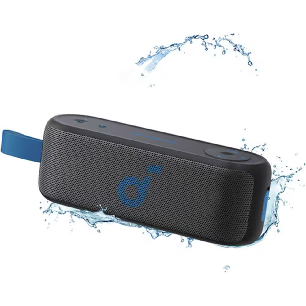 Anker Soundcore Select 3 Portable Black Waterproof Bluetooth Speaker- A3172Z11/A3172Z31