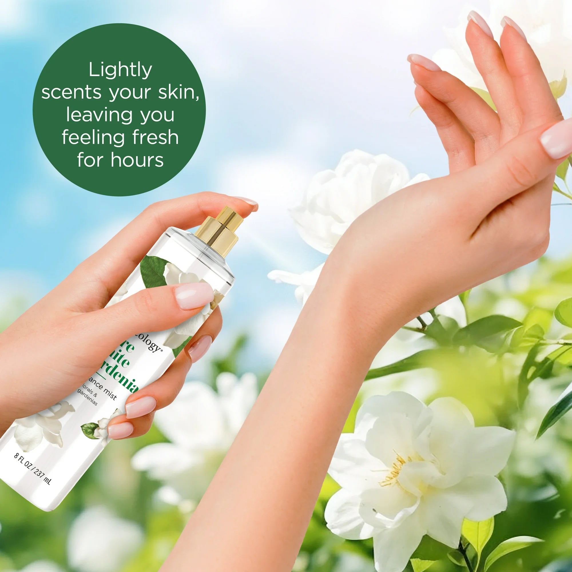 Bodycology Pure White Gardenia Fragrance Mist 8oz