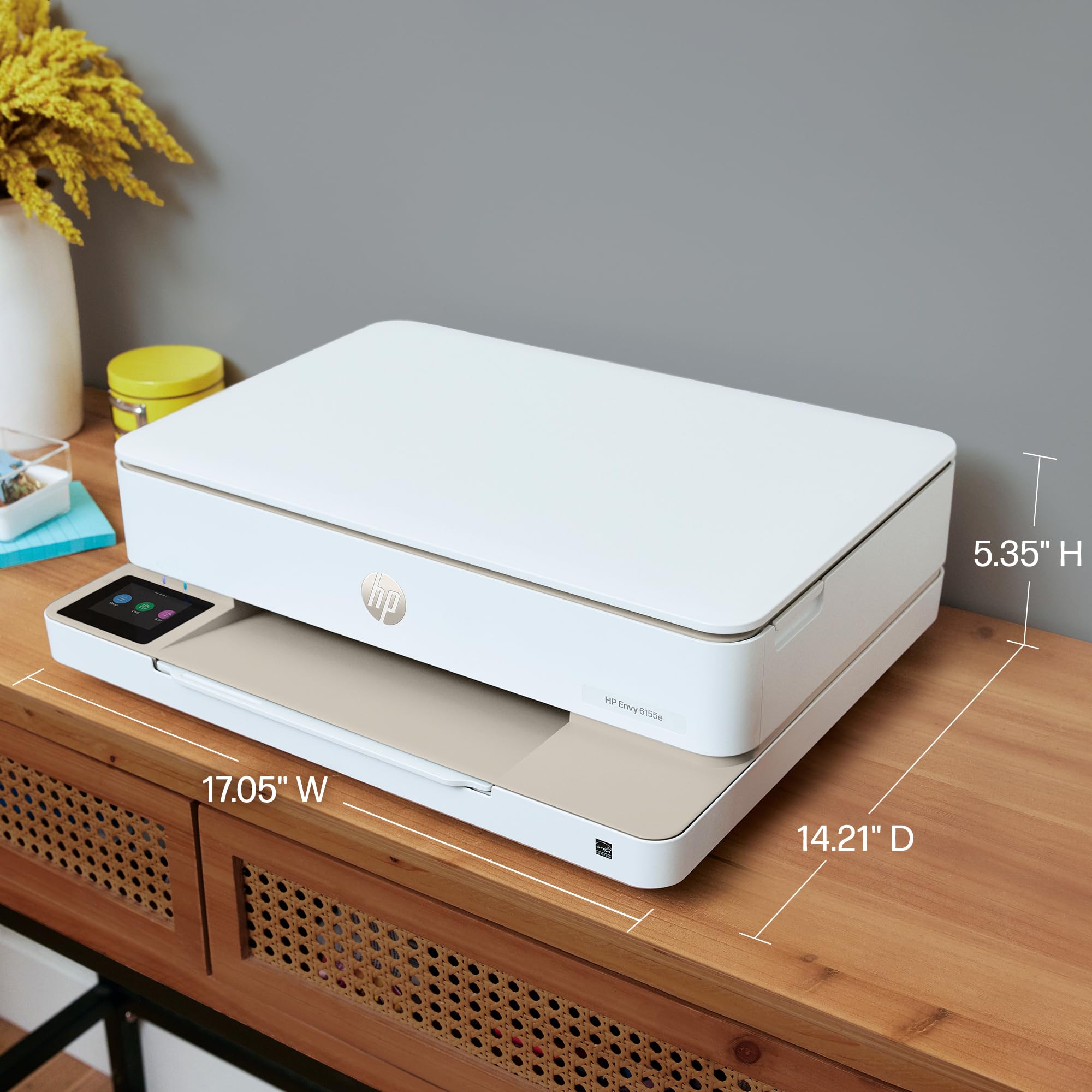 HP Envy 6155e All-in-One Wireless Printer – Print Scan Copy, Duplex, Mobile Printing