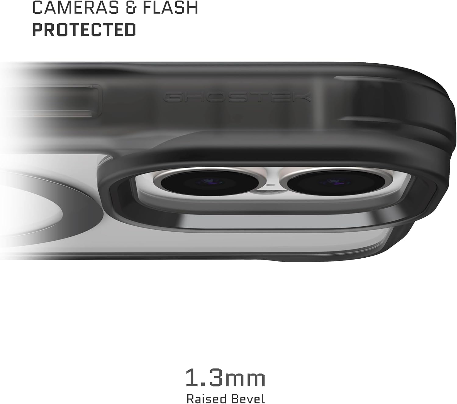 Ghostek COVERT Smoke Matte MagSafe Case for iPhone 17 – Clear Shockproof Protective Cover