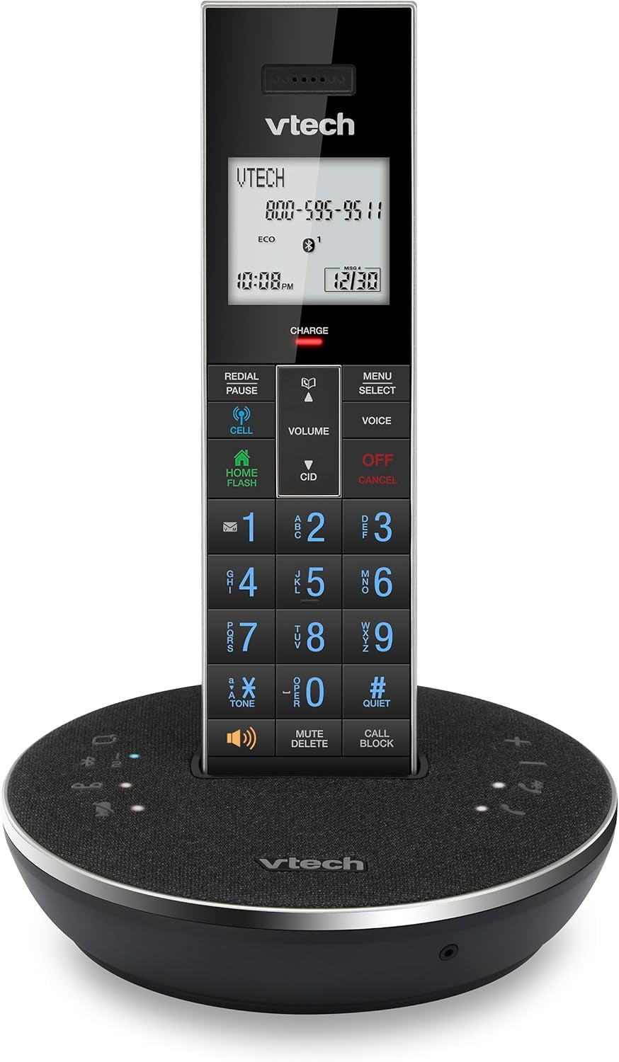 VTech LS6381 DECT 6.0 Cordless Phone with Bluetooth Speaker
