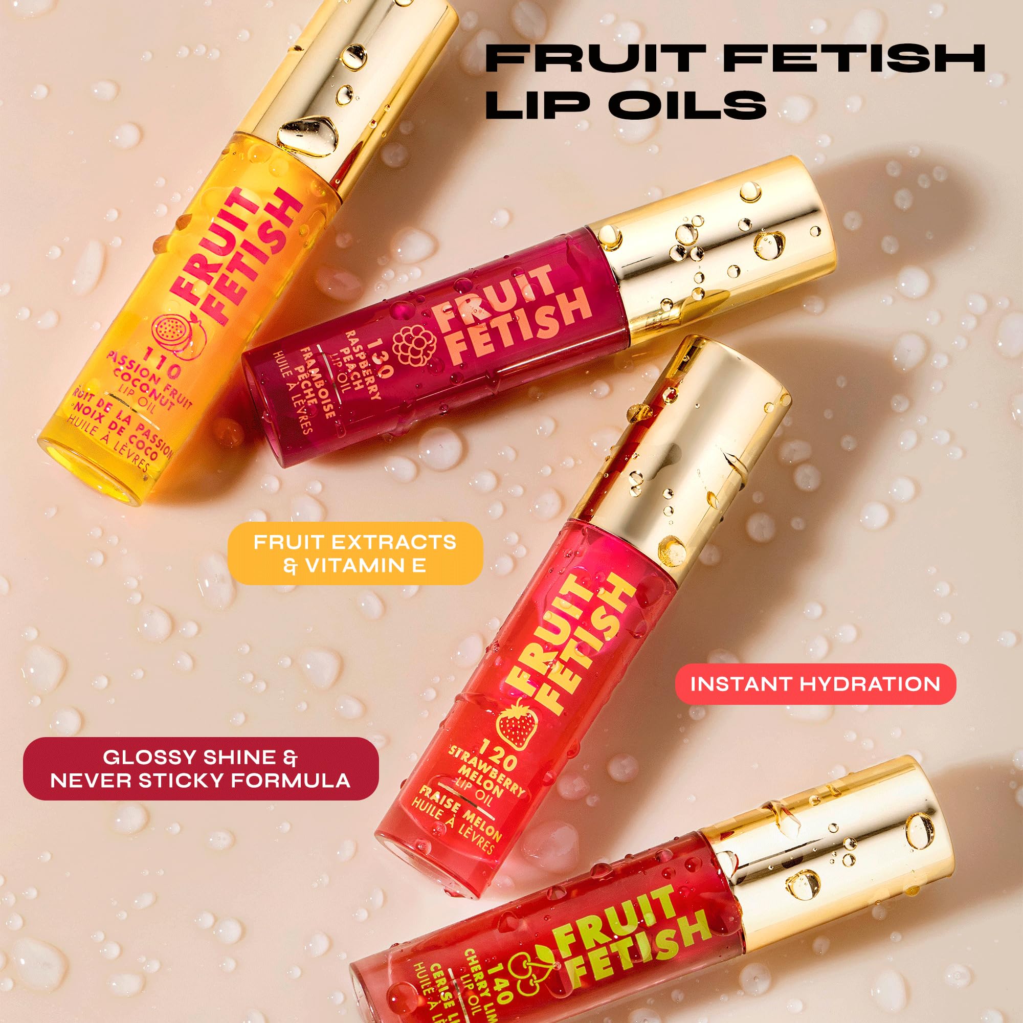 Milani Fruit Fetish Lip Oil – Hydrating Tinted Lip Oil