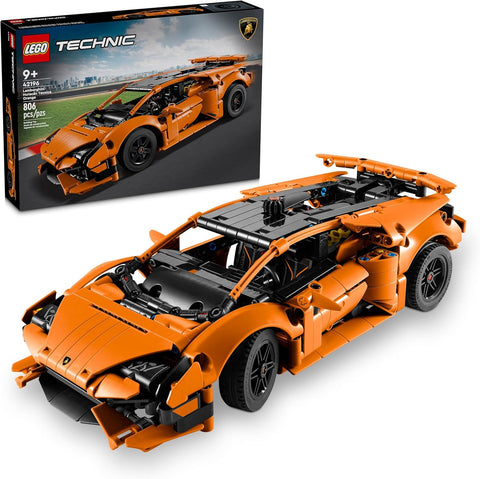 LEGO 42196 Technic Lamborghini Huracán Tecnica Orange Toy Cars