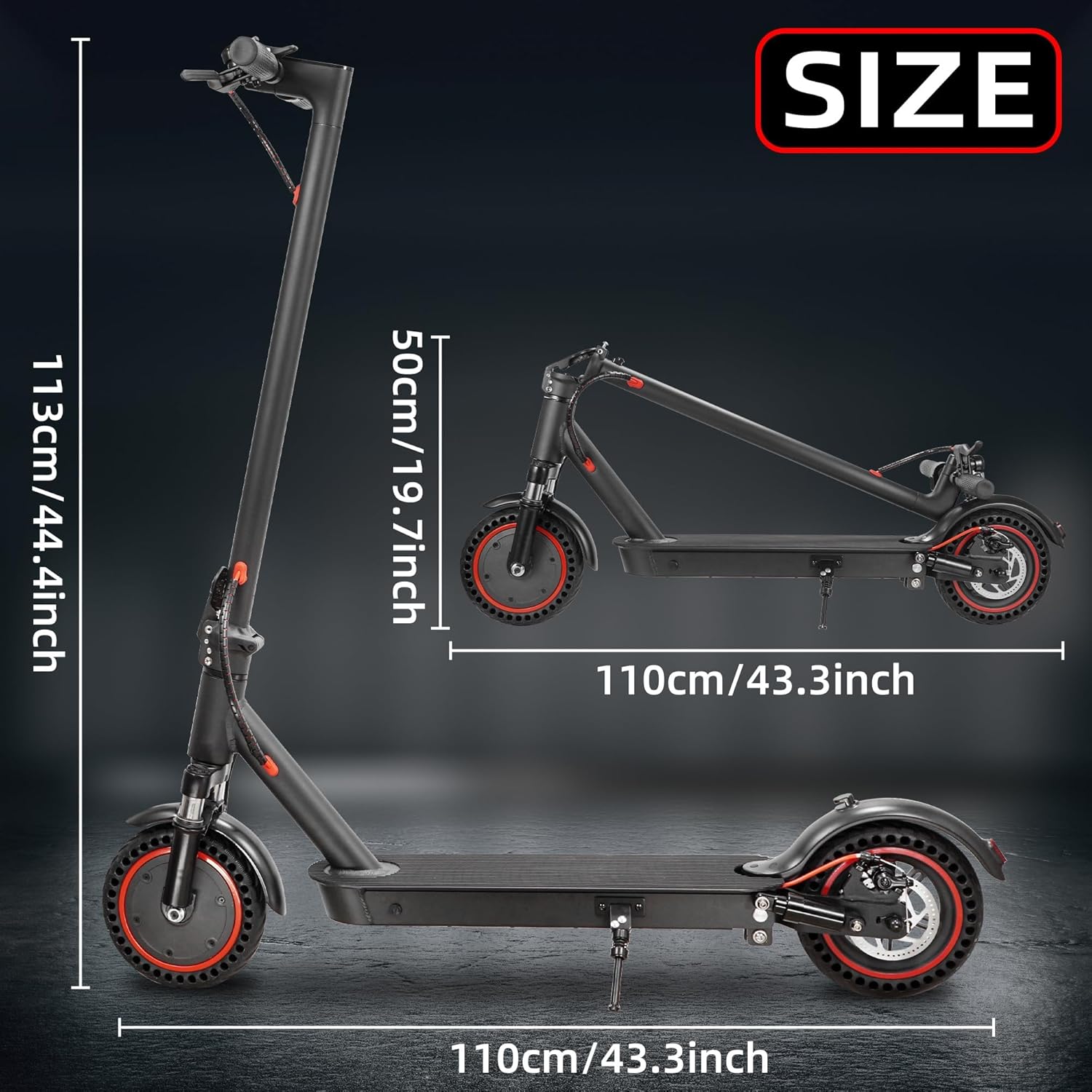 Hovermax Kids Electric Scooter for Ages 6–12 – 10mph Speed, 9.3 Mile Range, LED Light-Up Scooter with 7-Inch Tires